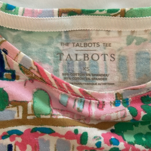 Talbots Tee XS Vacation Tee Shirt - Picture 2 of 4